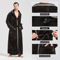 Comfortabele Flanellen Heren Badjas - James