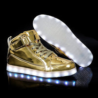 Trendy LED Sneakers met Oplaadbare Verlichting - LumaBoost