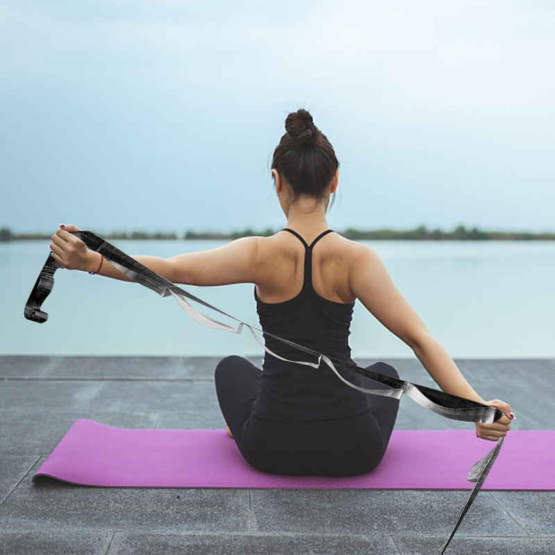 Yoga Stretch Band met 12 Lussen