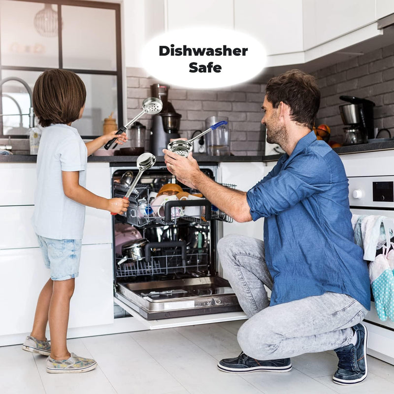 Portie Controle Serveerlepels Set – 8-Delig Maatlepels
