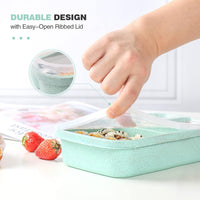 4-Pack Bento Snackdozen – 4 Compartimenten