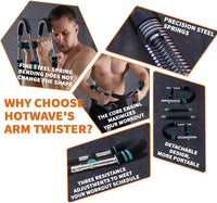 Twister Arm Exerciser - Verstelbare Spring Workout Bar