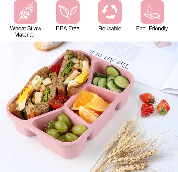 4-Pack Bento Snackdozen – 4 Compartimenten