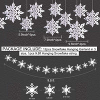 Sneeuwvlok Kerstdecoratie - WinterWonder