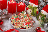 Set van 12 Peperkoek Ornamenten - SweetBakes