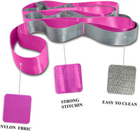 Yoga Stretch Band met 12 Lussen