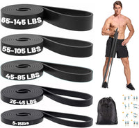 Weerstandsbanden Set voor Pull-Up Assistentie en Workouts