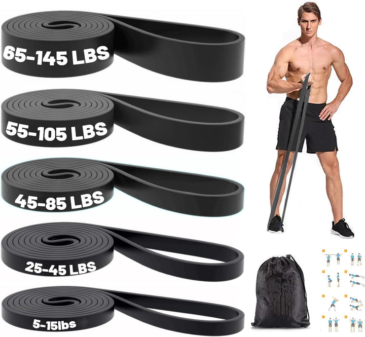 Weerstandsbanden Set voor Pull-Up Assistentie en Workouts