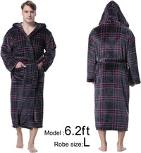 Luxe Heren Badjas met Capuchon - Lars