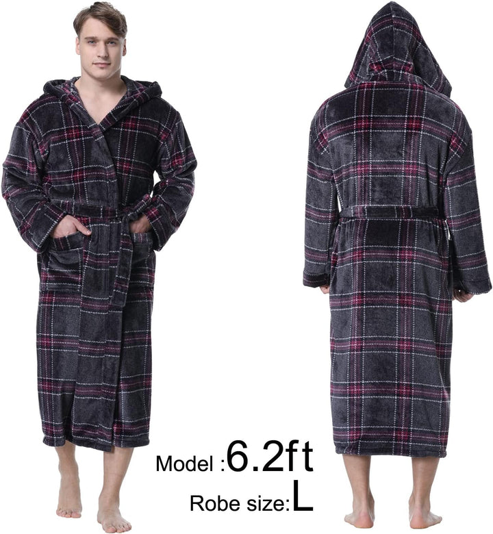 Luxe Heren Badjas met Capuchon - Lars