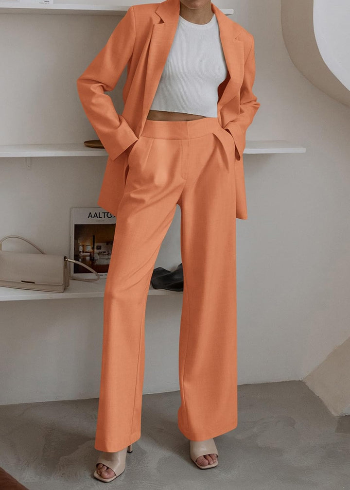 Stijlvolle Blazer en Pantalon Set - Mia