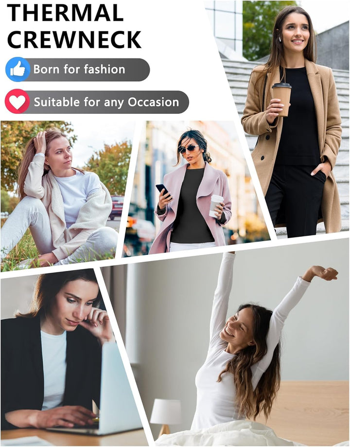 Thermoshirts voor Vrouwen - Luna (4-pack)