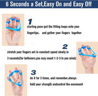 Hand Grip Versterker Set (6 Stuks)