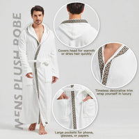 Comfortabele Flanellen Heren Badjas - James