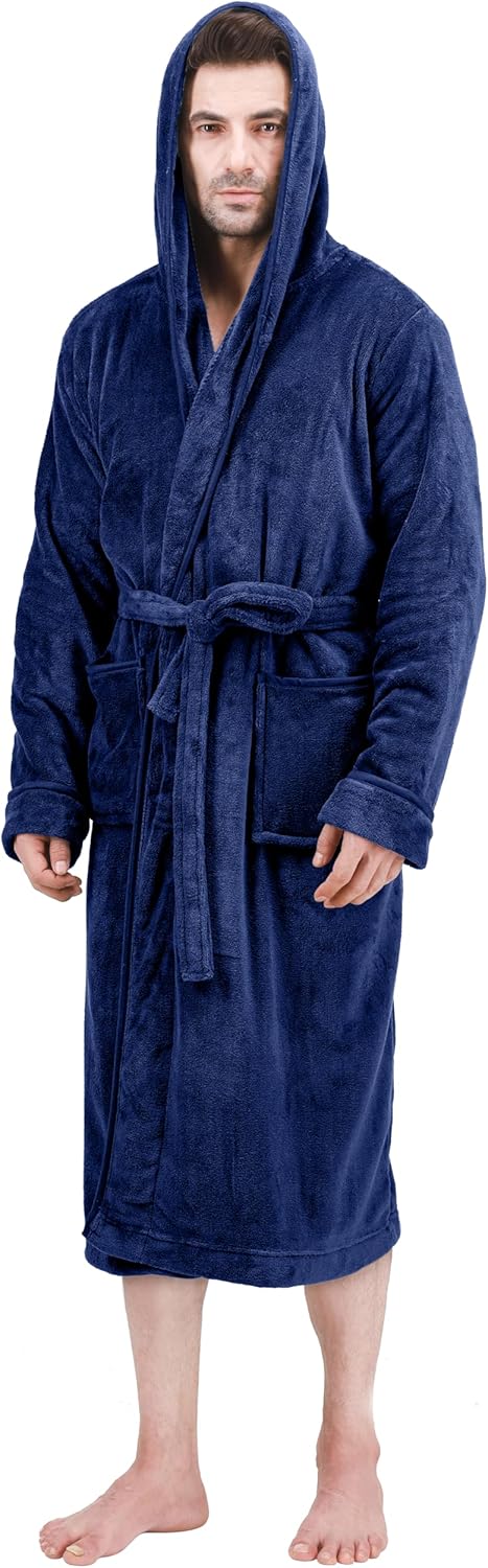 Comfortabele Heren Fleece Badjas - Harry