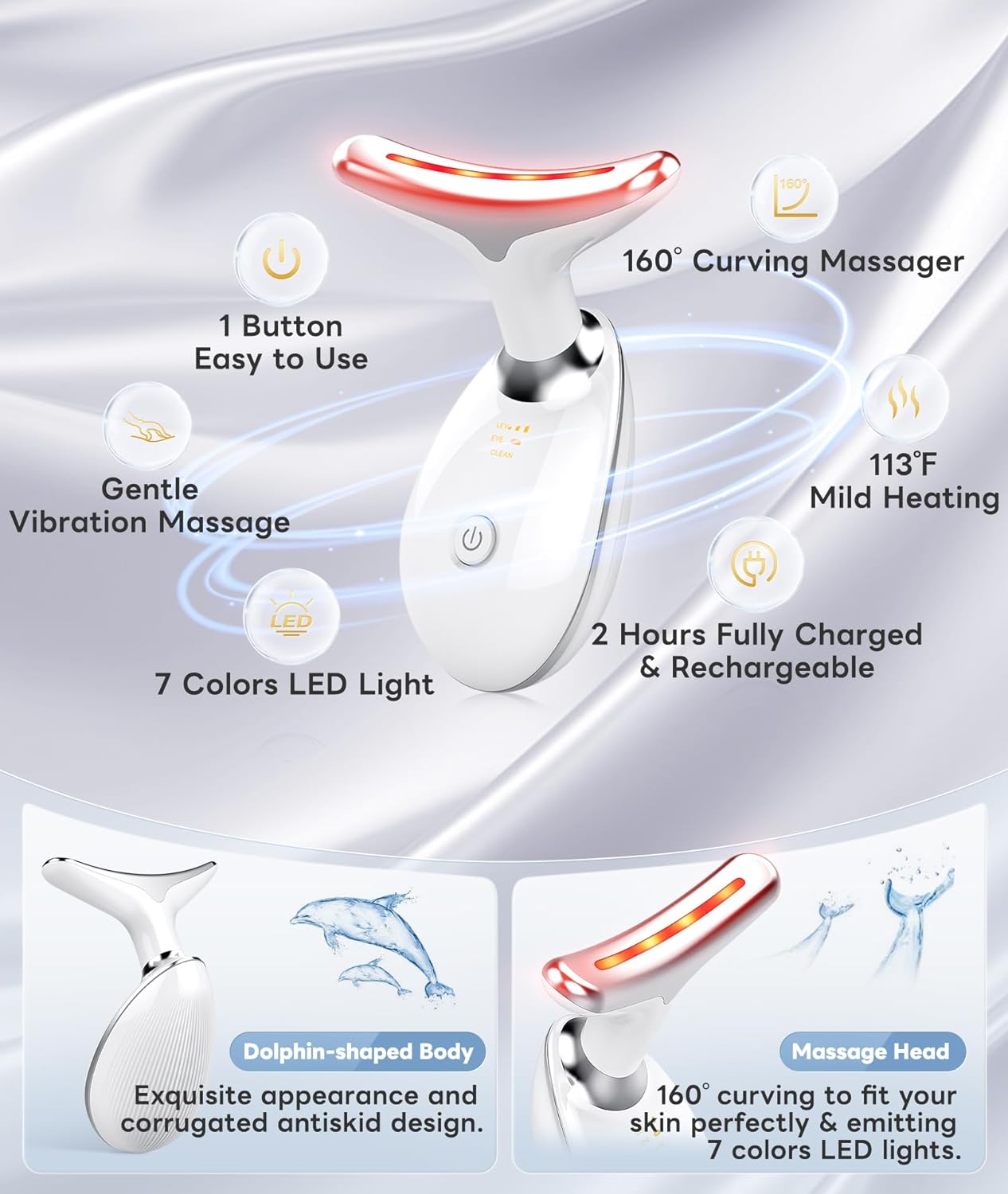 RadiantGlow 7-Color Gezichtsmassager