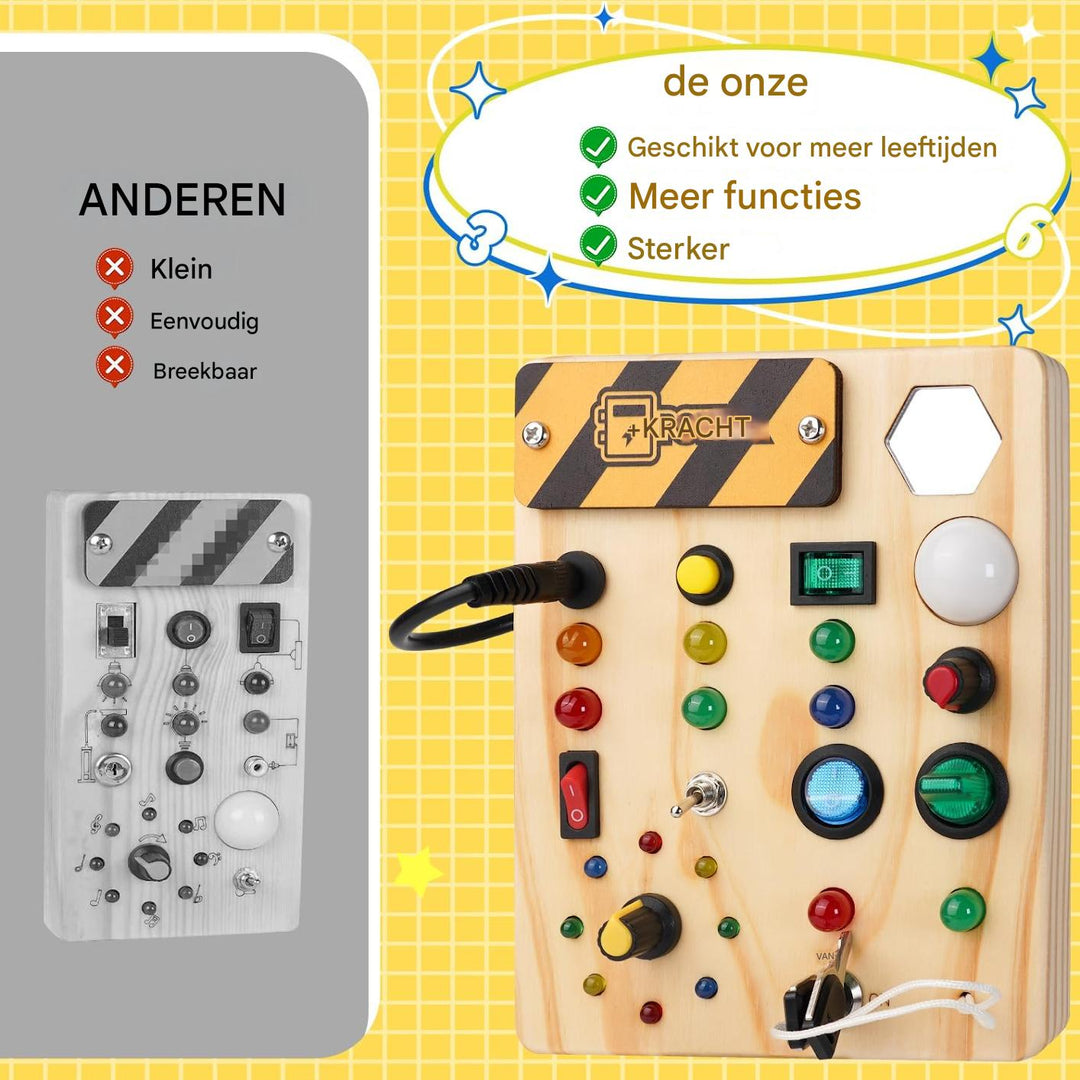 Interactief Montessori Bord voor Peuters - BrightStart
