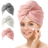 Microfiber Haarhanddoek Wrap – 3 Pack