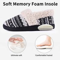 Winterse Gebreide Pantoffels - CozyCloud