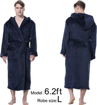 Luxe Heren Badjas met Capuchon - Lars