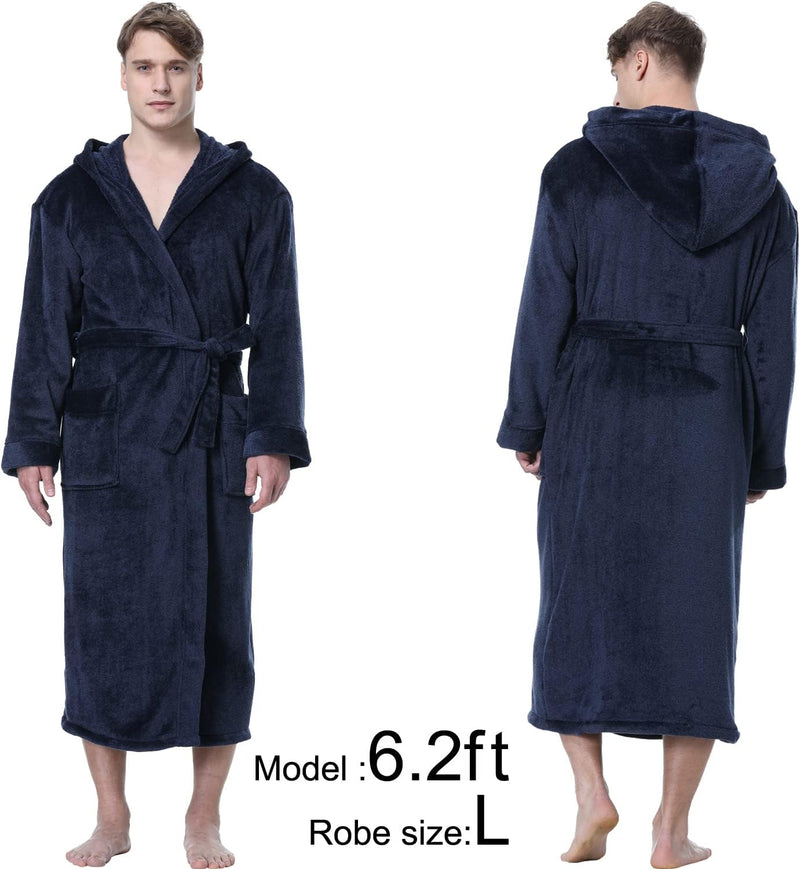 Luxe Heren Badjas met Capuchon - Lars