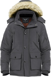 Winterjas met Afneembare Capuchon voor Heren - Gabriel