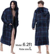 Luxe Heren Badjas met Capuchon - Lars