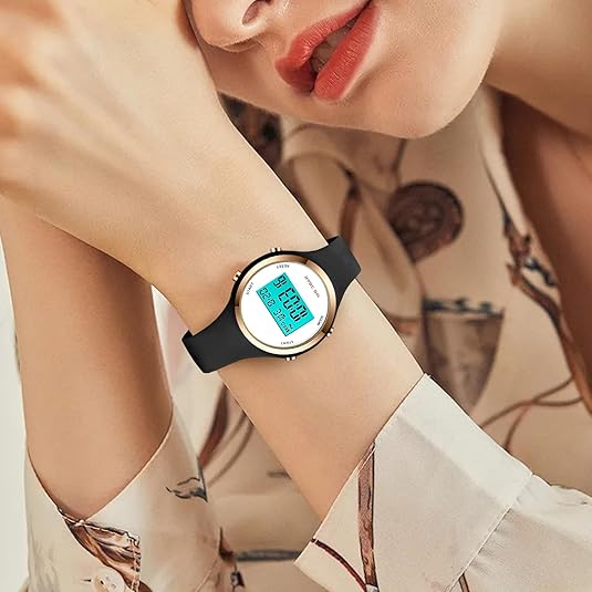 Waterdicht Digitale Dames Sporthorloge - Jessie