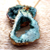 Natuurlijke Kristallen Geode Hanger - Gaia