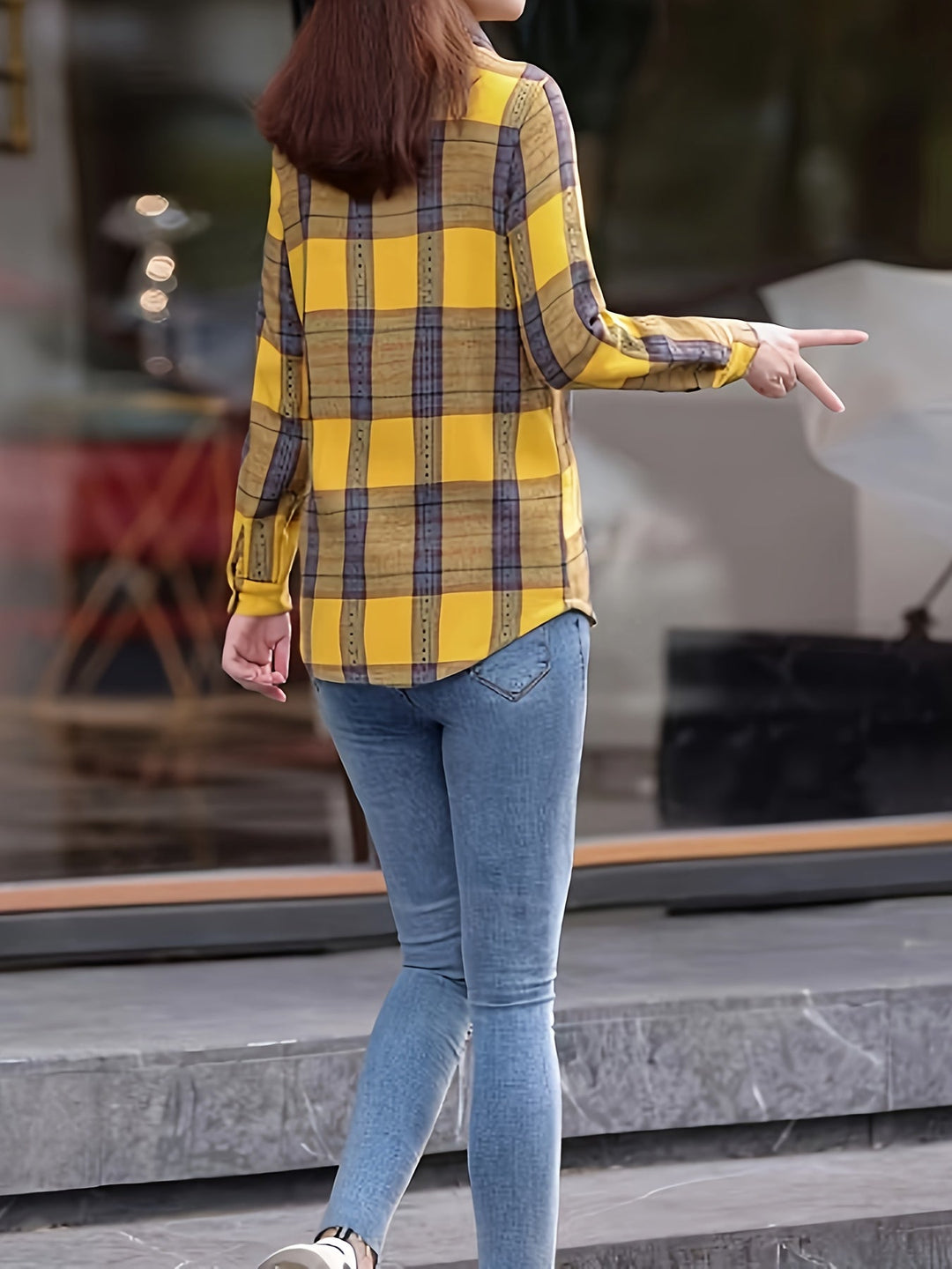 Gevoerde Casual Damesblouse - Nora