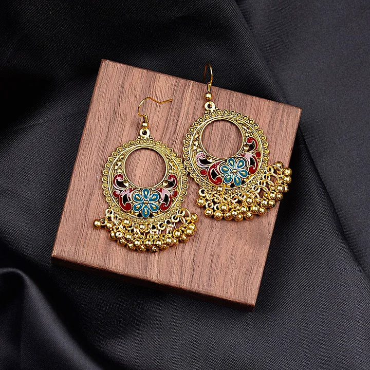 Boho Ethno Oorhangers - Noura
