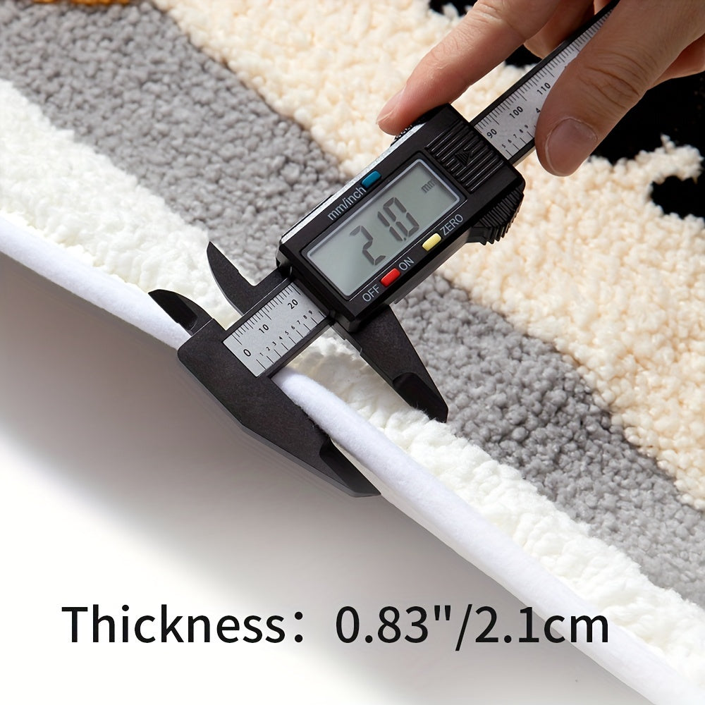 Superabsorberende Antislip Mat voor Badkamer en Toilet - Milo