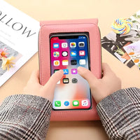 Modna skórzana damska torba na ramię antykradzieżowa - SecureStyle