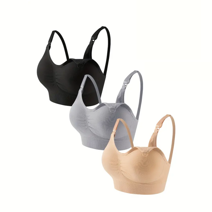 Comfortabele Voedingsbeha (Set van 3) – NurtureFit