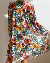 Driedelige Bikini Set met Bloemenprint – Yara