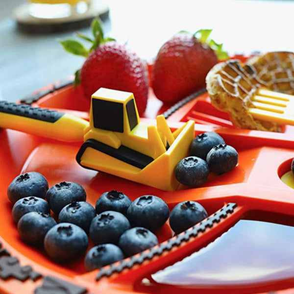 Bulldozer Kinderbestek Set - ConstructoFork