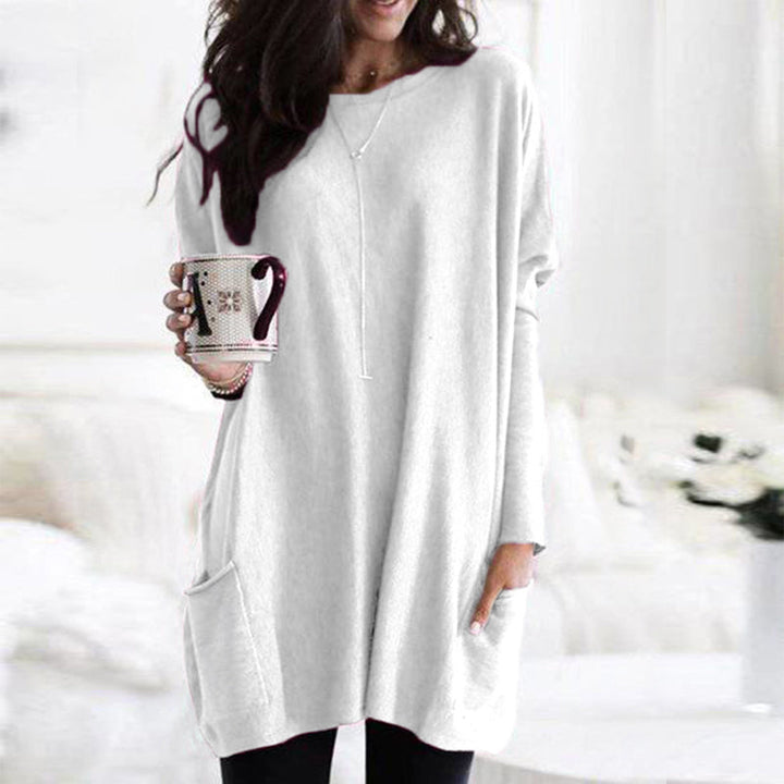 Oversized Dames Trui met Zakken – Yara