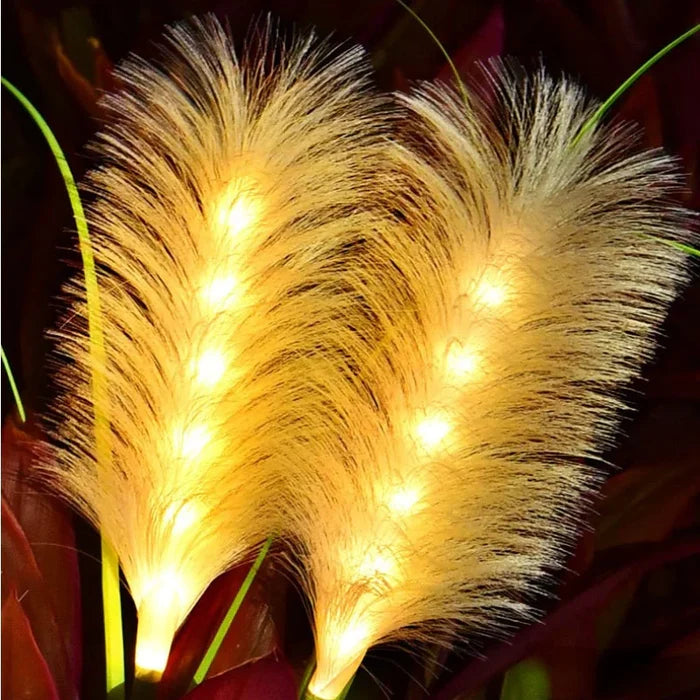 Decoratieve Rieten Tuinverlichting - SunReed