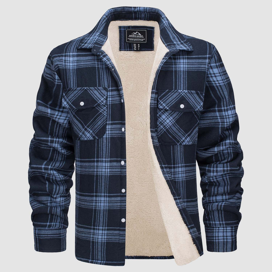 Comfortabel Fleece Overhemd - Ruben