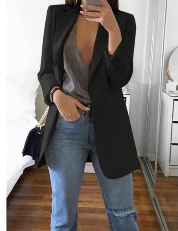 Trendy Dames Blazervest - Elise