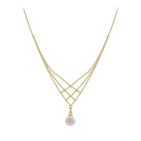 Geweven Parelketting - Mariela
