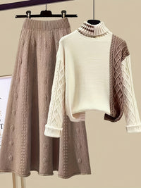 Gebreide Trui en Rok Set - Lorelei