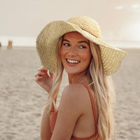 Gehaakte Boho Strohoed voor Zomerreizen – Elouan