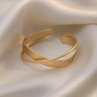 Mat Gouden Oneindigheidsarmband - Elisa