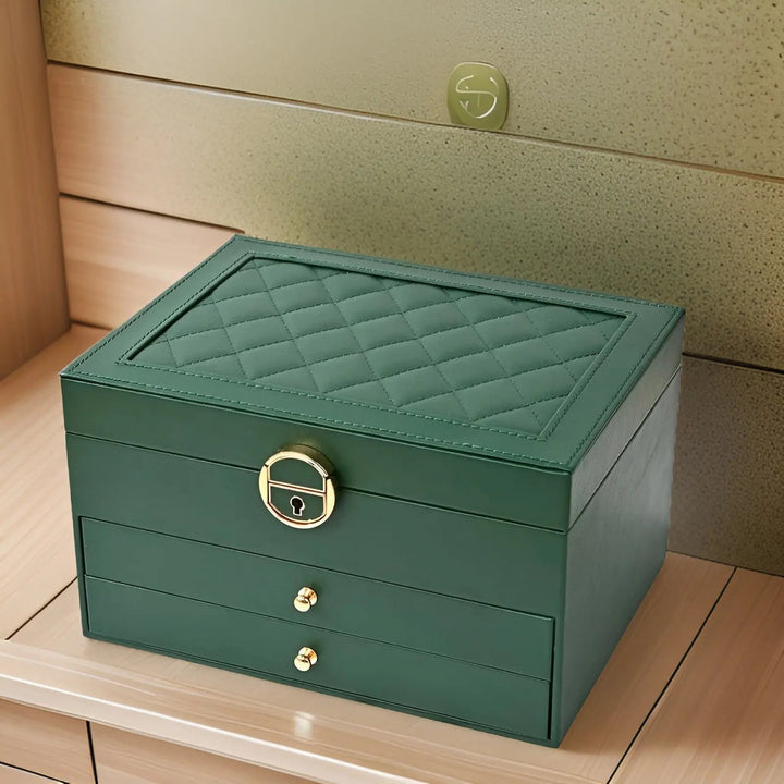 Luxe Meerlaagse Sieradendoos - EleganceBox