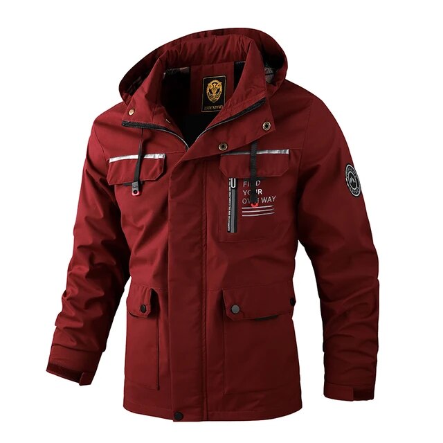 Vardi Dante™ Winterparka met Fleecevoering | Winddicht jack met capuchon