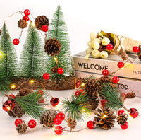 Kerstslinger met Verlichting (2 m) - BerryGlow