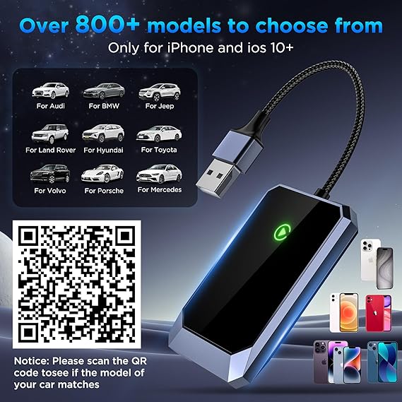 Draadloze CarPlay Adapter – Maak Je Auto Futureproof