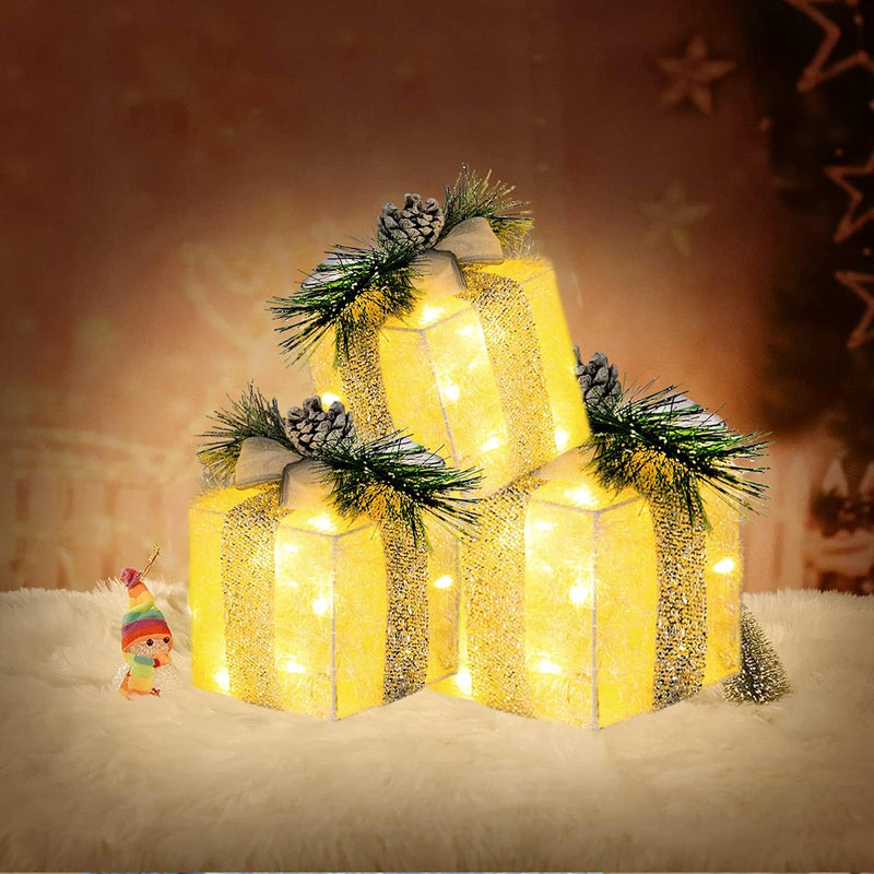 Verlichte Kerstcadeau Dozen - GiftGlow