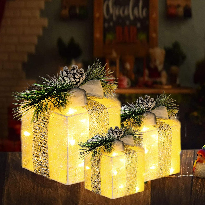 Verlichte Kerstcadeau Dozen - GiftGlow